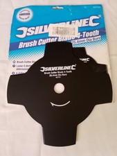 4 Tooth Brush Weed Cutter Metal Blade Brushcutter & Strimmer Blades 25.4mm UK