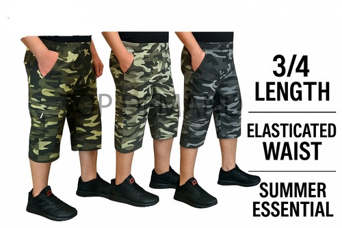 Mens camo cargo shorts - mens,