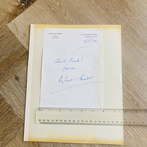 Douglas bader raf ace - ace, original