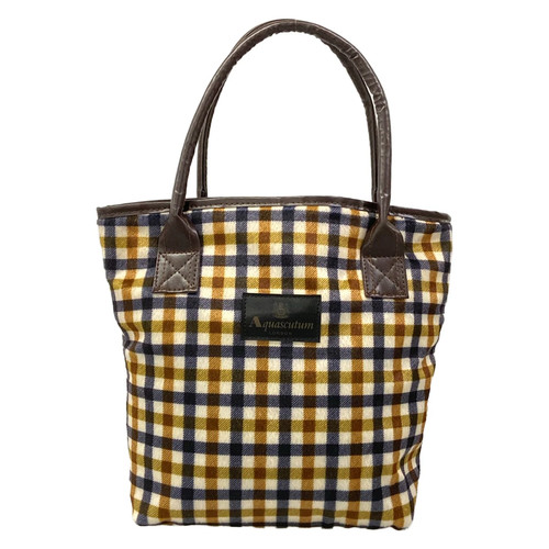 Aquascutum white navy brown - white,