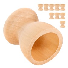 10 Pcs Wood Tray Kitchen Cups Holder Tabletop Refrigerator Storage