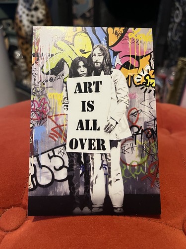 Brainwash art over - is,