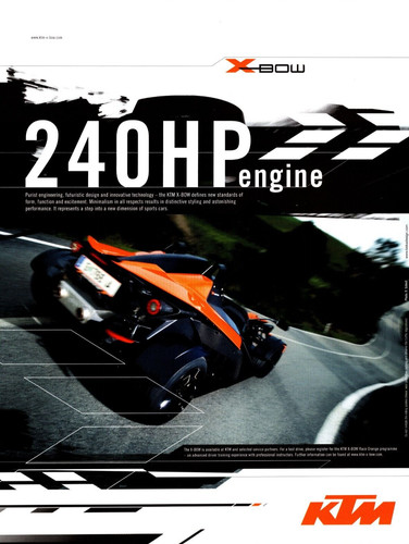Ktm bow 240 - ktm, x-bow 