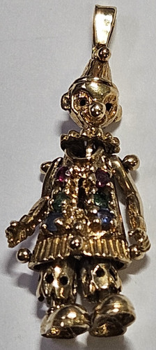 9ct yellow gold - gold, multicolour