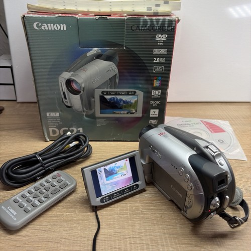 Boxed canon dc21 dvd - canon,
