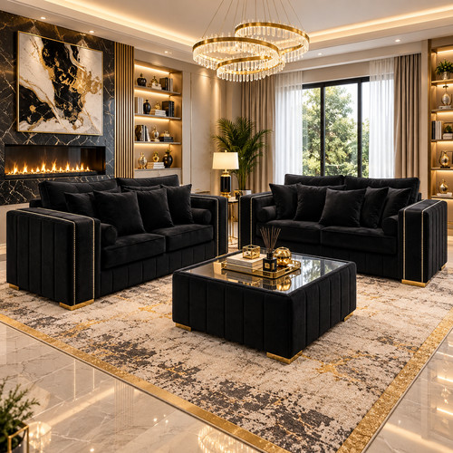 Full seater sofa - 3+2+1,