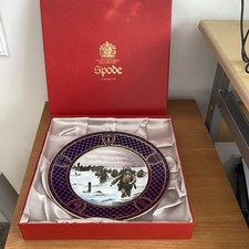 SPODE PLATE -  OMAHA BEACH