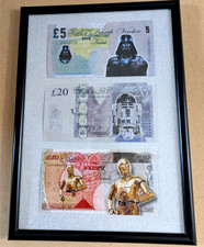 Star Wars Bank Notes x 3