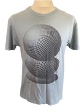 Supreme MC Escher Three Spheres Tee Blue Size Medium T-Shirt