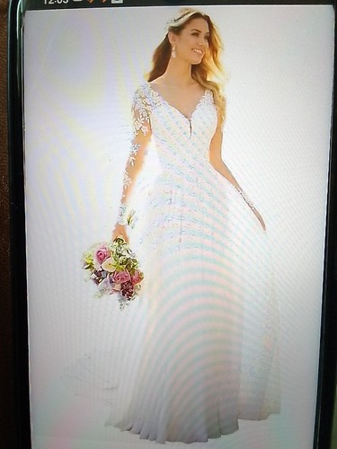 Neck wedding dress for - v,