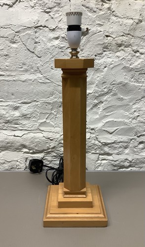 Chunky light wood - , wooden