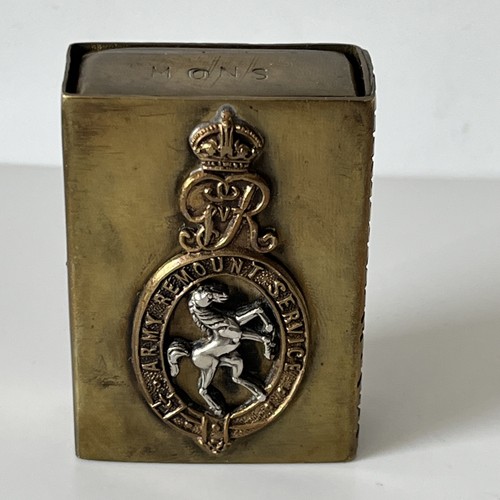 Ww1 trench art matchstick - ww1,