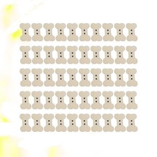 100 Pcs Bone Style Wooden