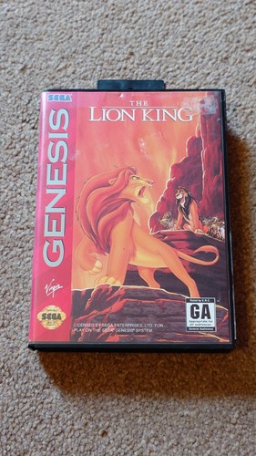 The lion king sega - sega, genesis