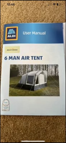 Man air tent brand - air, new