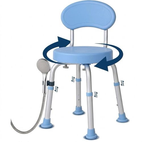Height adjustable shower bath - adjustable, shower/bath