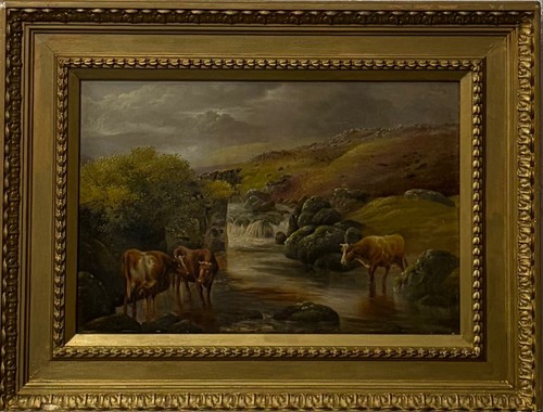 19th moorland cattle oil - c,