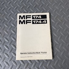 Massey Ferguson 174, 174.4 Manual
