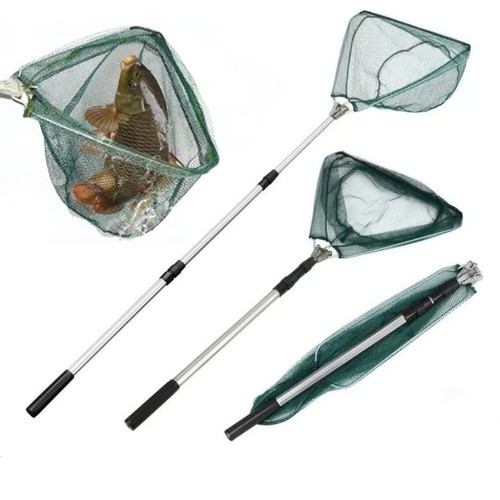 Landing net telescopic - net, folding