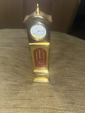 Miniature Brass Clock