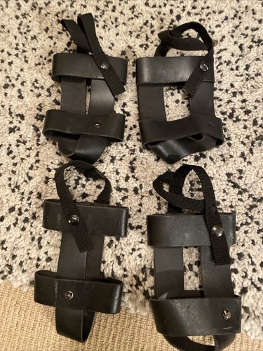 Police black leather - 4, x