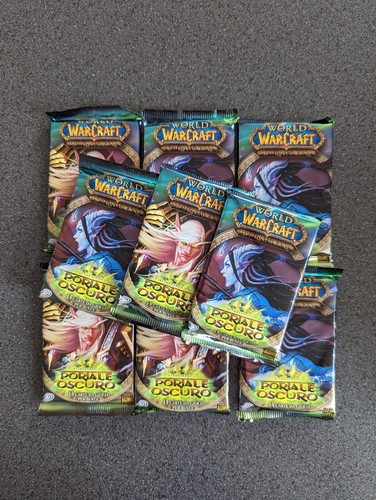 Wow tcg sealed dark - 9,