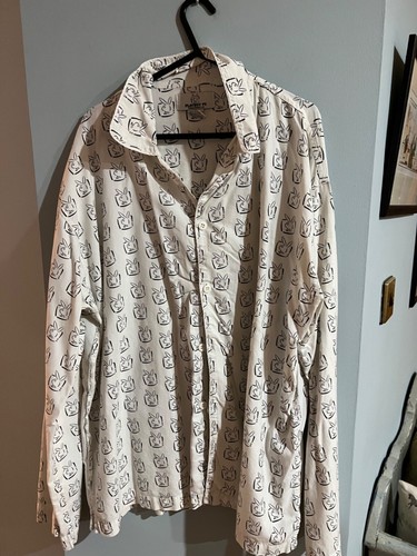 Playboy white shirt size - , l/xl