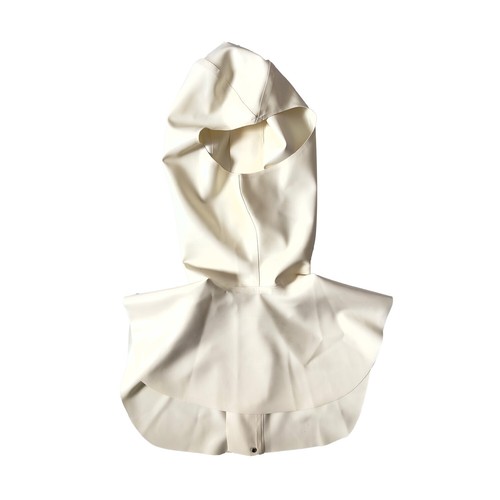 White latex hood rubber nun - latex,