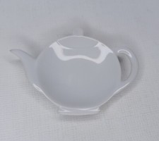 Solid White Ceramic Tea Bag