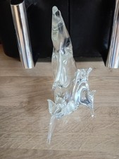 Licio Zanetti Signed Vintage Murano Art Glass Fishes - Slight A/F - 18.5 Cms