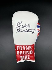 Frank Bruno Signed Boxing