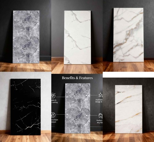 Marble effect peel stick - marble, &