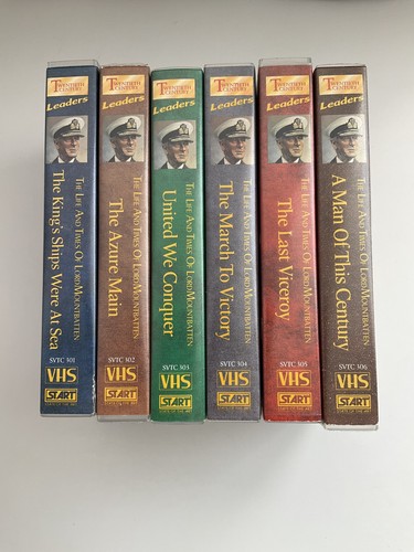 Set six vhs video - video,
