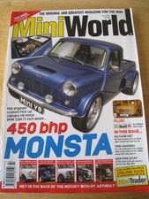 MINIWORLD JUL 2004 MONSTA NO CARB DIET TIMO MAKINEN NEW MINI STUFF