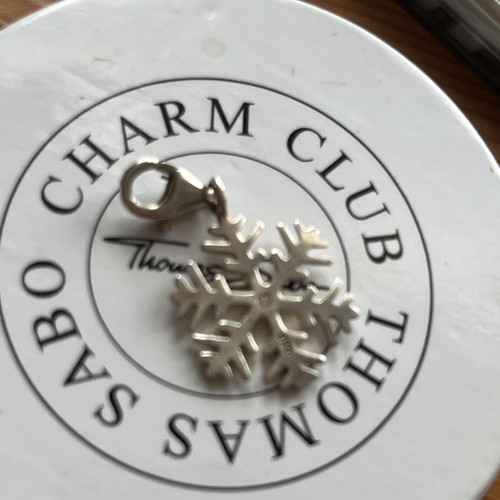 Thomas sabo snowflake charm - thomas,