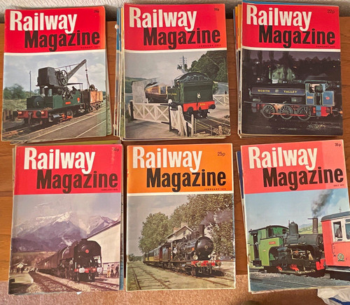 Railway magazine job lot - magazine,