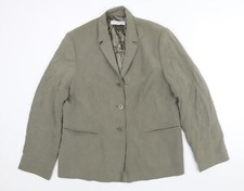 Planet Womens Grey Silk Jacket