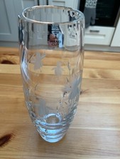 Rockingham crystal vase - crystal,