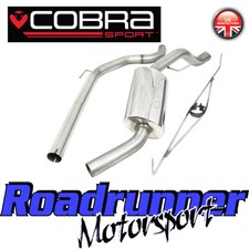 Cobra Sport Corsa VXR Exhaust System 2.5" Stainless Cat Back Non Resonated VX17