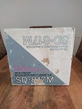 Magnon Magsound SD-817M Super 8 Cine Camera (Appears to be Working No Film )