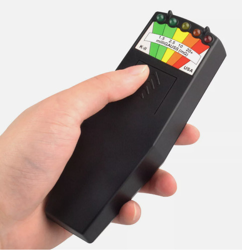 Led emf meter magnetic field - emf,