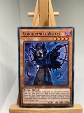 Condemned Witch - Gold Rare 1st Edition MAGO-EN129 - NM - YuGiOh