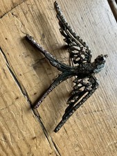 Vintage swallow type bird