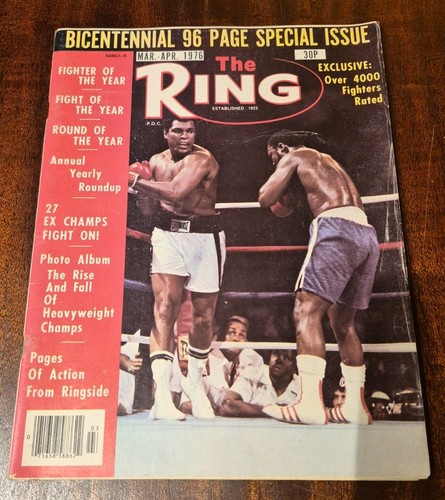 The ring magazine march april - the,