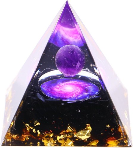 Divani amethyst orgone pyramid - amethyst,