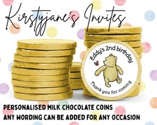 PERSONALISED CHOCOLATE COINS