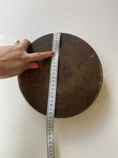 Round Wooden Millinery Block