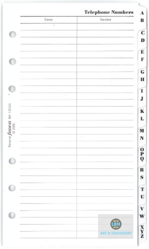 Filofax personal size z - filofax,
