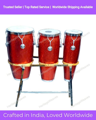 Fibre congo with stand drum - fibre,