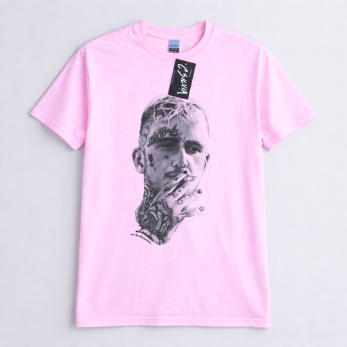 Lil peep light - peep, pink